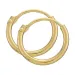 11 mm BNH creol i 14 karat guld