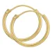 15 mm BNH creol i 8 karat guld