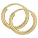 13 mm BNH creol i 8 karat guld