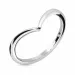V ring i silver