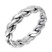 kedja ring i silver