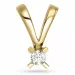 diamant solitärberlock i 14  carat guld 0,05 ct