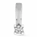 diamant solitärberlock i 14 carat vitguld 0,10 ct