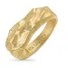 ring i förgylld mässing - Lumé Etched