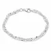 Bnh singapore armband i silver 18,5 cm x 4,7 mm