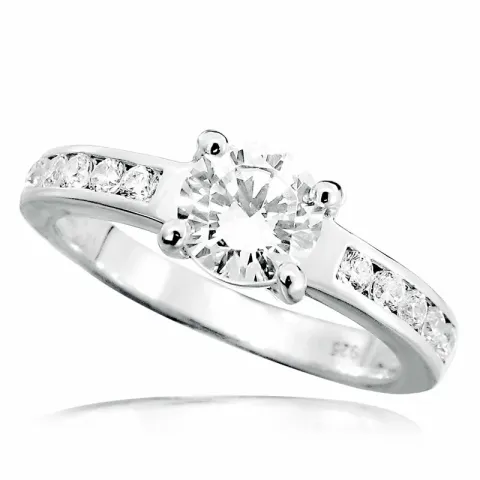 Kollektionsprov zirkon ring i