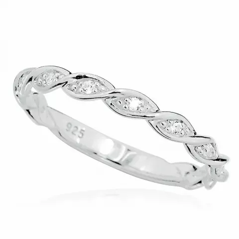 Elegant smal ring i silver