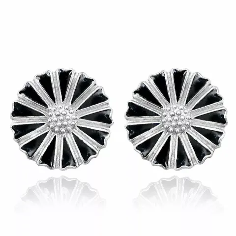 10 mm prästkrage örhängen i silver