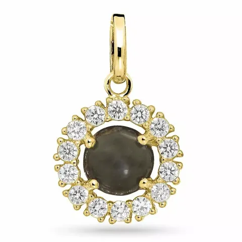 blommor hängen i förgyllt silver