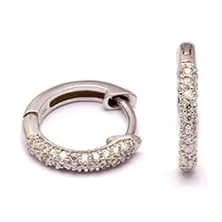 12 mm creol i silver