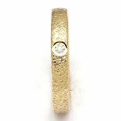 Vigselsring från rs of scandinavi i 14  karat guld 0,02 ct