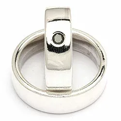 Vigselsringe från rs of scandinav i silver 0,10 ct