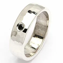 Vigselsring från rs of scandinavi i silver 0,05 ct