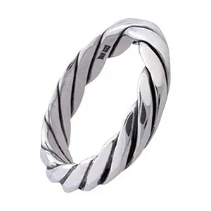 RS of Scandinavia ring i oxiderat sterlingsilver
