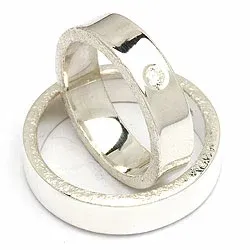 Vigselsringe från rs of scandinav i silver