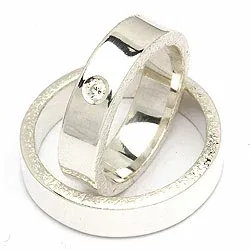 Vigselsringe från rs of scandinav i silver