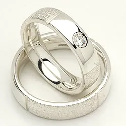 Vigselsringe från rs of scandinav i silver