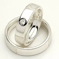 Vigselsringe från rs of scandinav i silver