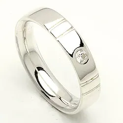 Vigselsring från rs of scandinavi i silver