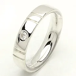 Vigselsring från rs of scandinavi i silver