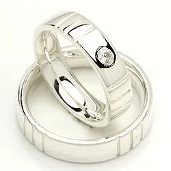 Vigselsringar i silver