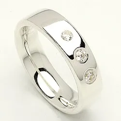 Vigselsring från rs of scandinavi i silver