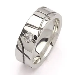 Vigselsring från rs of scandinavi i silver