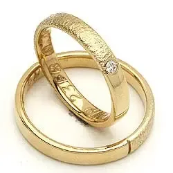 Vigselsringe från rs of scandinav i guld 0,02 ct