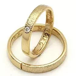 Vigselsringe från rs of scandinav i guld 0,02 ct