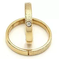 Vigselsringe från rs of scandinav i guld 0,02 ct