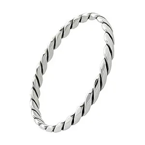 7 mm RS of Scandinavia armring i oxiderat sterlingsilver