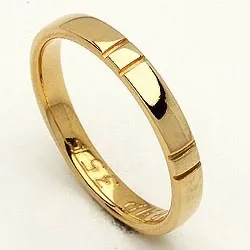 Vigselsring från rs of scandinavi i 8 karat guld
