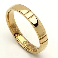 Vigselsring från rs of scandinavi i 8 karat guld