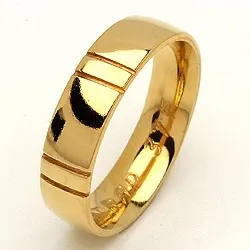 Vigselsring från rs of scandinavi i 14  karat guld