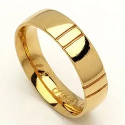 Vigselsring från rs of scandinavi i 8 karat guld