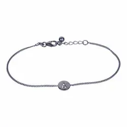 NORDAHL ANDERSEN A armband i oxiderat sterlingsilver