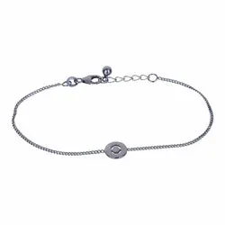 NORDAHL ANDERSEN O armband i oxiderat sterlingsilver