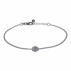 NORDAHL ANDERSEN S armband i oxiderat sterlingsilver