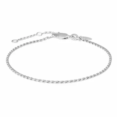 NORDAHL ANDERSEN armband i rhodinerat silver