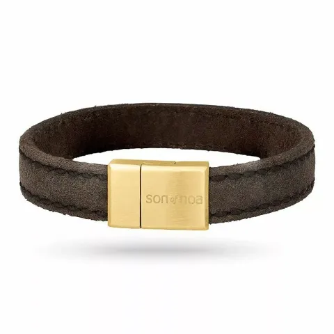 Nordahl andersen grå armband i läder