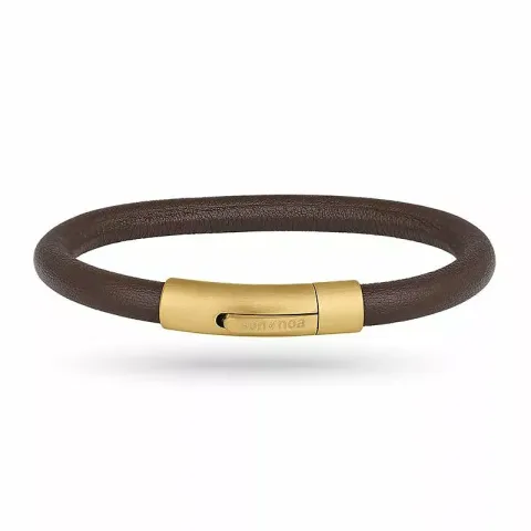 Nordahl andersen bruna armband i läder