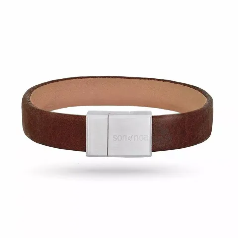 Nordahl andersen bruna armband i läder