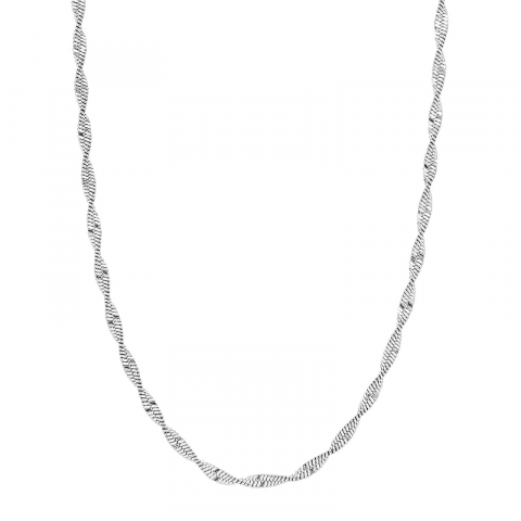NORDAHL ANDERSEN halsband i rhodinerat silver