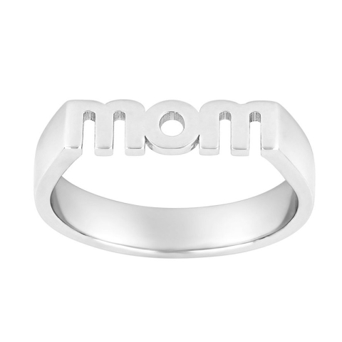 NORDAHL ANDERSEN mom ring i rhodinerat silver