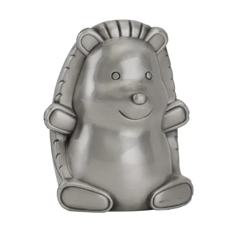 Dopgåvor: igelkott sparbössa i förtennad 