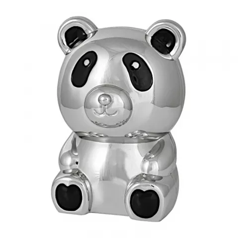 Dopgåvor: panda sparbössa i förkromad  modell: 152-86294