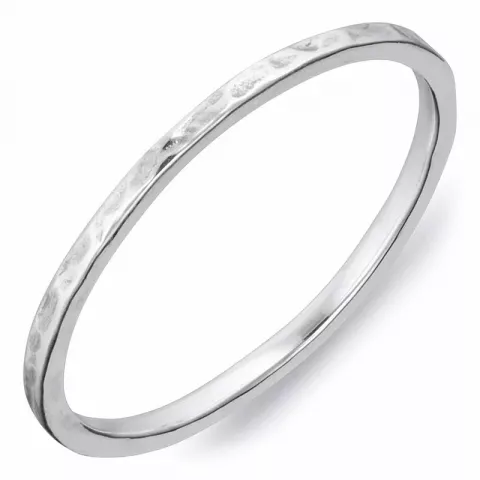 Simple Rings ring i oxiderat sterlingsilver
