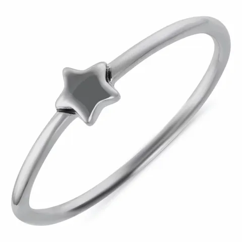 Simple Rings stjärna ring i silver