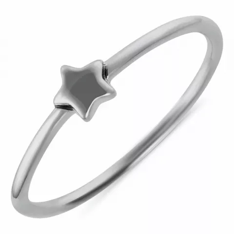Kollektionsprov Simple Rings stjärna ring i silver