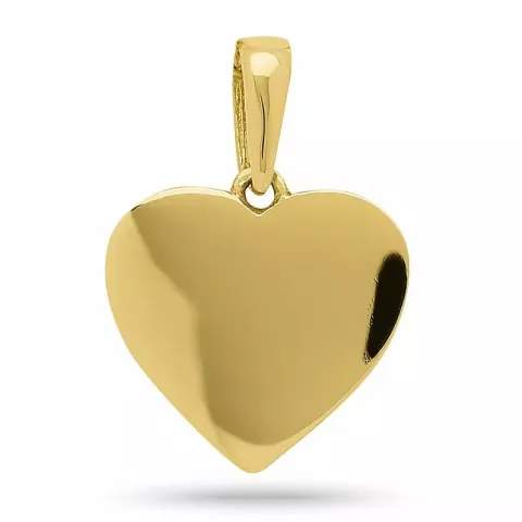 Hjärta hängen i 9 karat guld